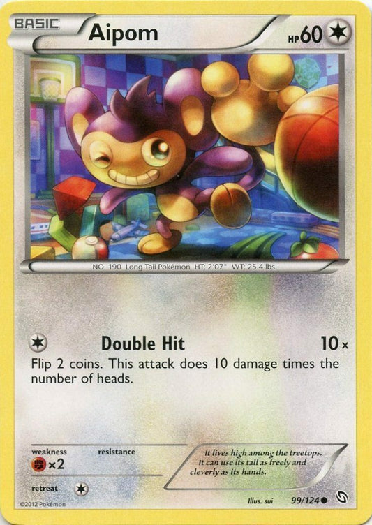 Aipom - 99/124 - Common - Pokemon Dragons Exalted
