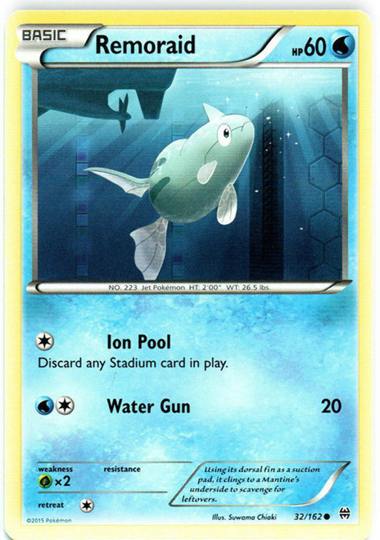Remoraid - 32/162 - Common - Pokemon BREAKThrough