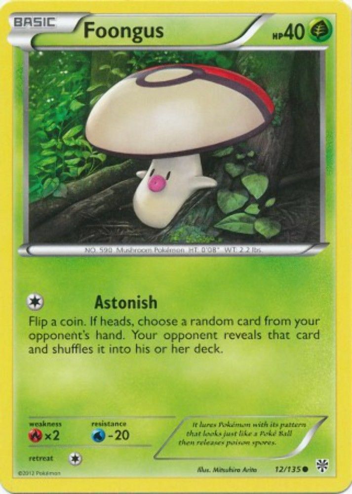 Foongus - 12/135 - Common - Pokemon Plasma Storm