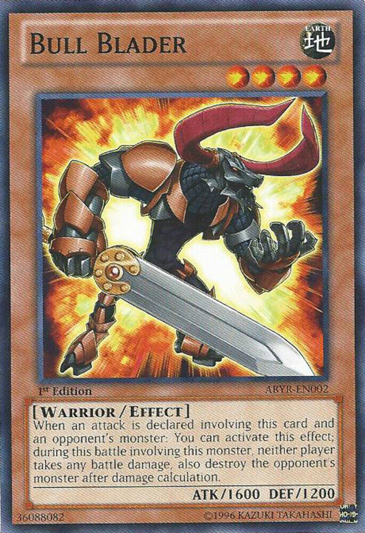 Bull Blader - ABYR-EN002 - Common - Unlimited Edition - YuGiOh