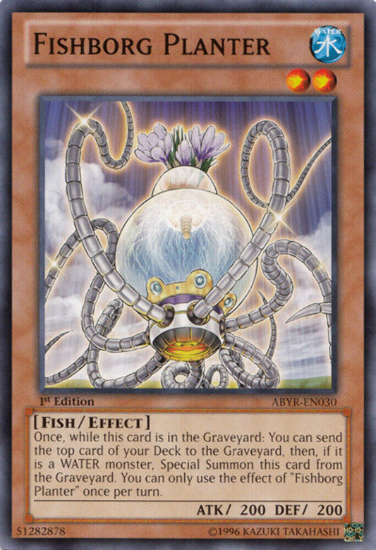 Fishborg Planter - ABYR-EN030 - Common - Unlimited Edition - YuGiOh