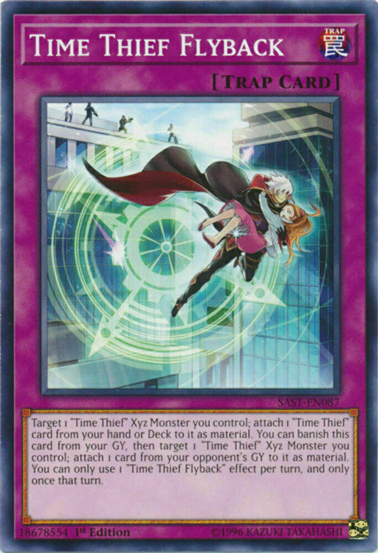 Time Thief Flyback - SAST-EN087 - Common - 1st Edition - YuGiOh
