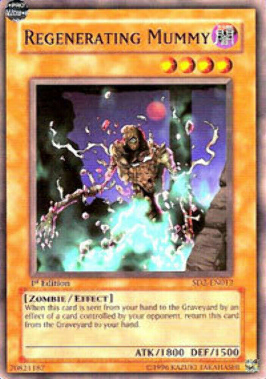 Regenerating Mummy - SD2-EN012 - Common - Unlimited Edition - YuGiOh