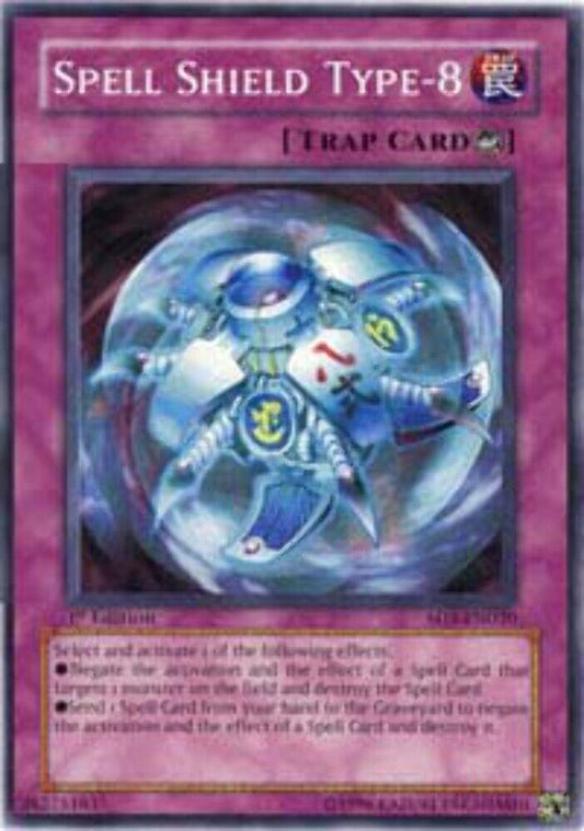 Spell Shield Type-8 - SD3-EN030 - Common - 1st Edition - YuGiOh