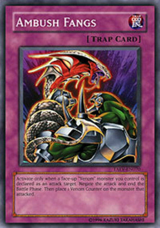 Ambush Fangs - TAEV-EN070 - Common - 1st Edition - YuGiOh