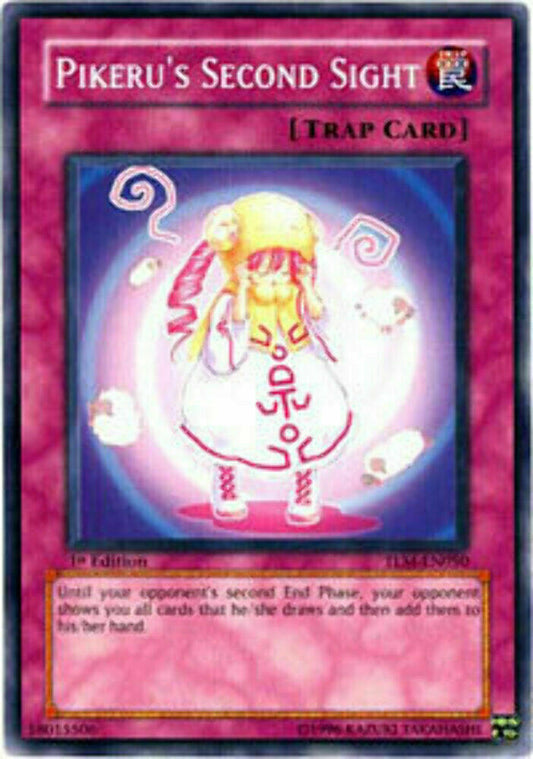 Pikeru's Second Sight - TLM-EN050 - Common - Unlimited Edition - YuGiOh