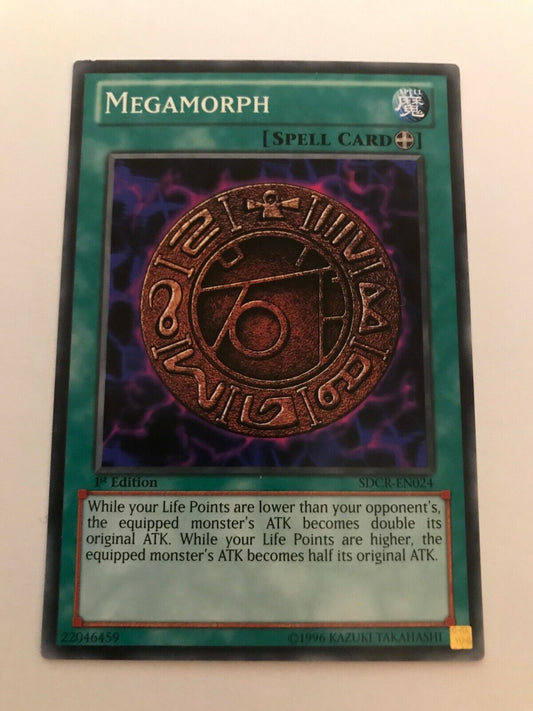 Megamorph - SDCR-EN024 - Common - 1st Edition - YuGiOh