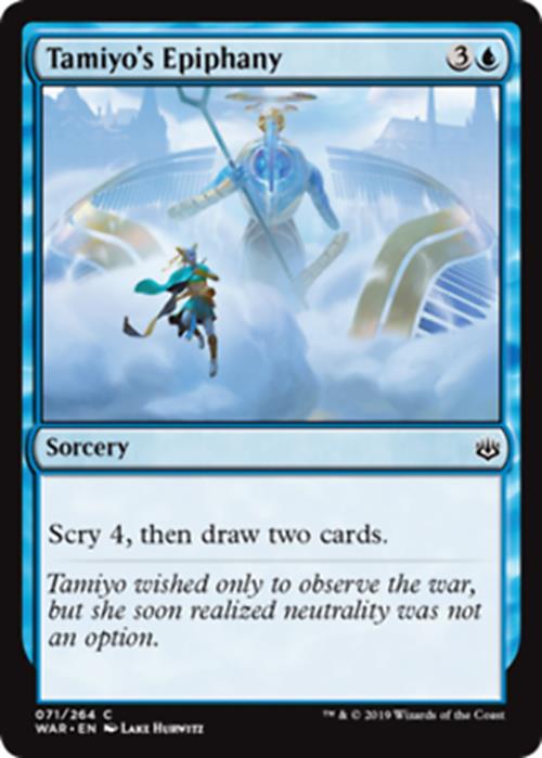 Tamiyo's Epiphany - War of the Spark - MTG
