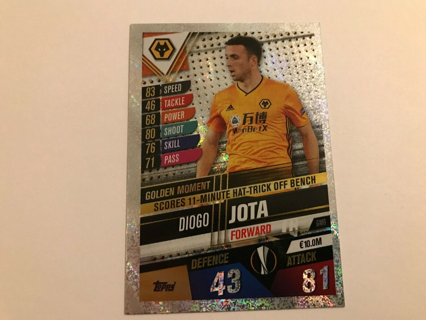MATCH ATTAX 101 2019/20 2020 LIMITED/ STARS #W1-#W62 100/ GOLDEN /  EXCLUSIVES