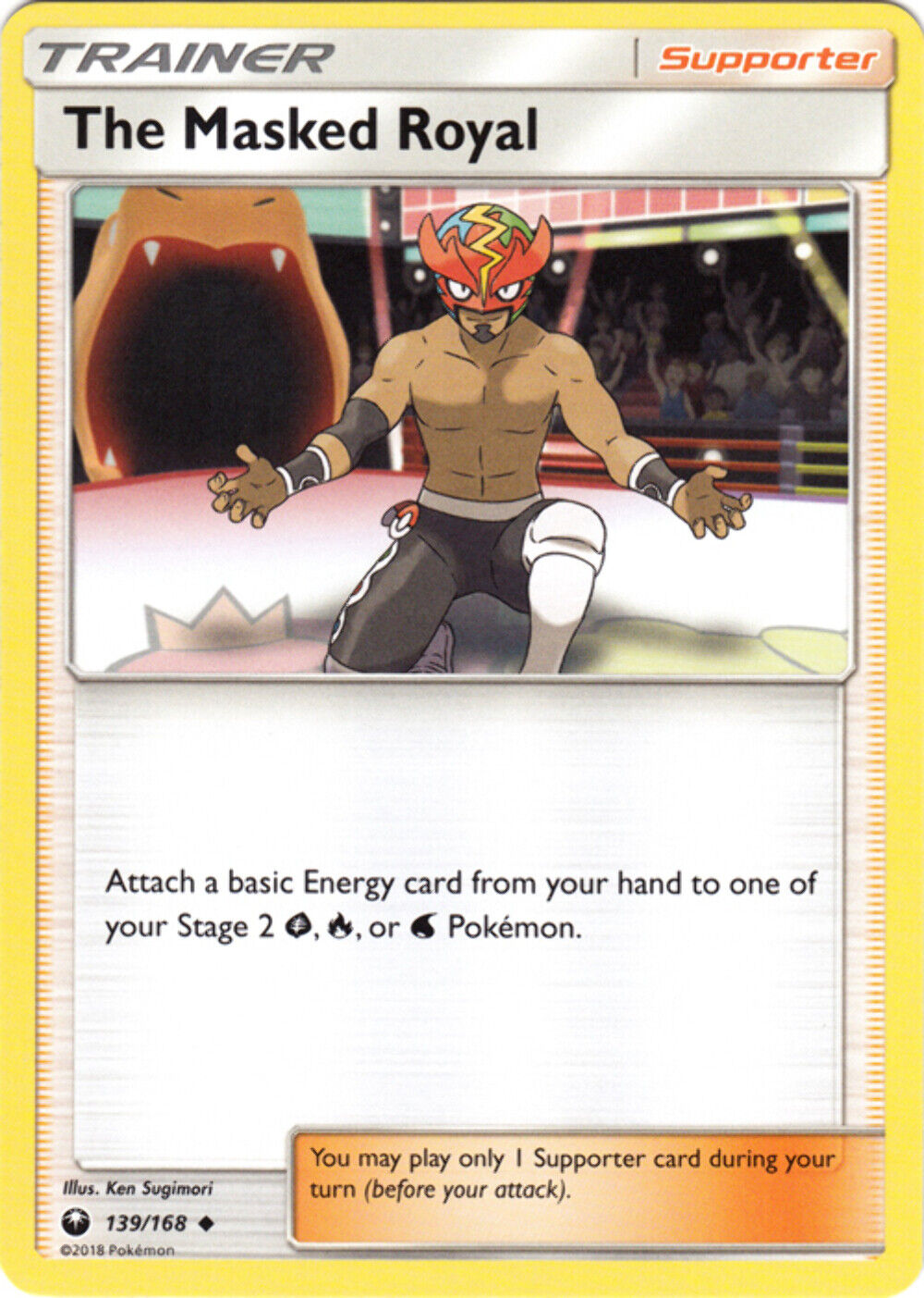 The Masked Royal - 139/168 - Uncommon - Pokemon Celestial Storm
