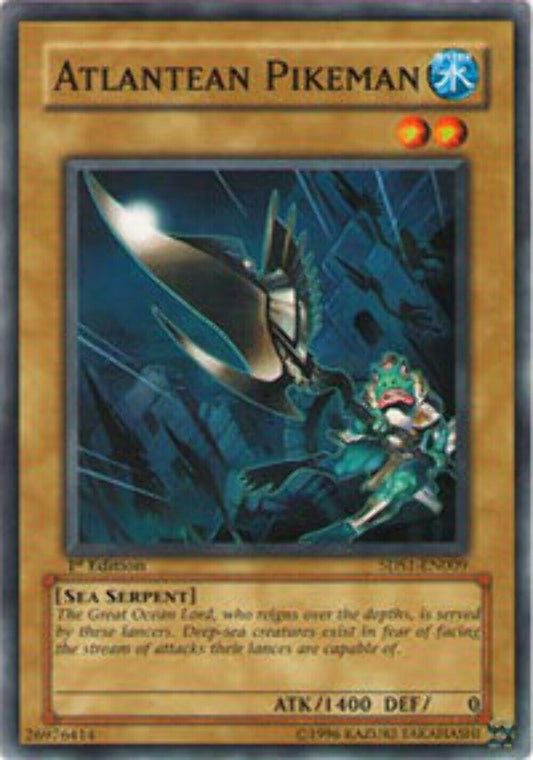 Atlantean Pikeman - 5DS1-EN009 - Common - 1st Edition - YuGiOh
