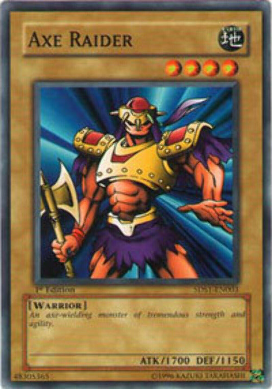 Axe Raider - 5DS1-EN003 - Common - 1st Edition - YuGiOh