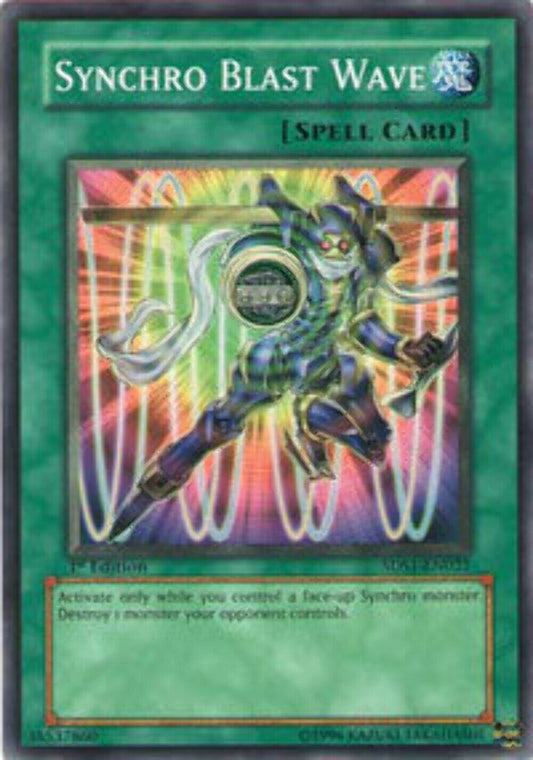Synchro Blast Wave - 5DS1-EN021 - Common - 1st Edition - YuGiOh