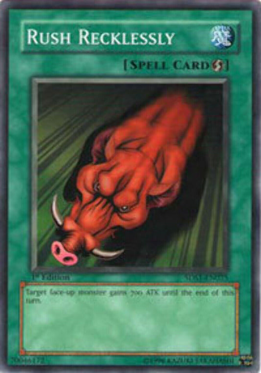 Rush Recklessly - 5DS1-EN025 - Common - 1st Edition - YuGiOh