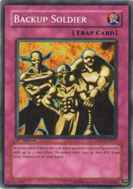 Backup Soldier - 5DS1-EN035 - Common - 1st Edition - YuGiOh