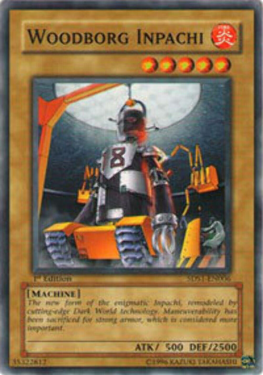 Woodborg Inpachi - 5DS1-EN006 - Common - 1st Edition - YuGiOh
