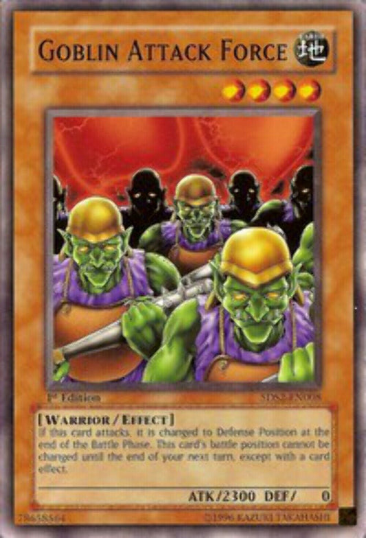 Goblin Attack Force - 5DS2-EN008 - Common - 1st Edition - YuGiOh