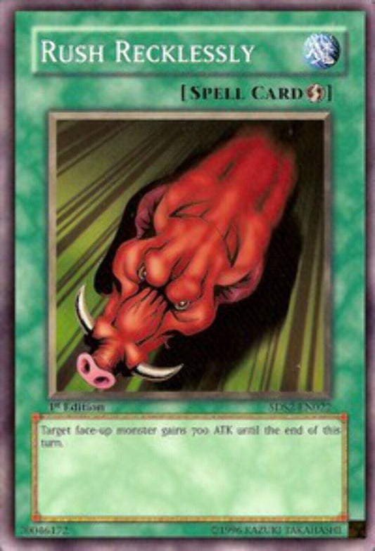 Rush Recklessly - 5DS2-EN022 - Common - 1st Edition - YuGiOh