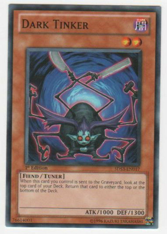Dark Tinker - 5DS3-EN017 - Common - 1st Edition - YuGiOh