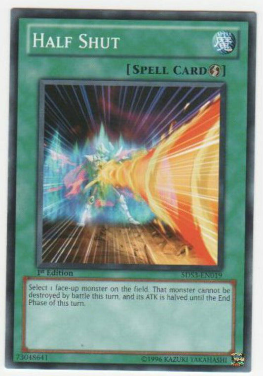 Half Shut - 5DS3-EN019 - Common - 1st Edition - YuGiOh