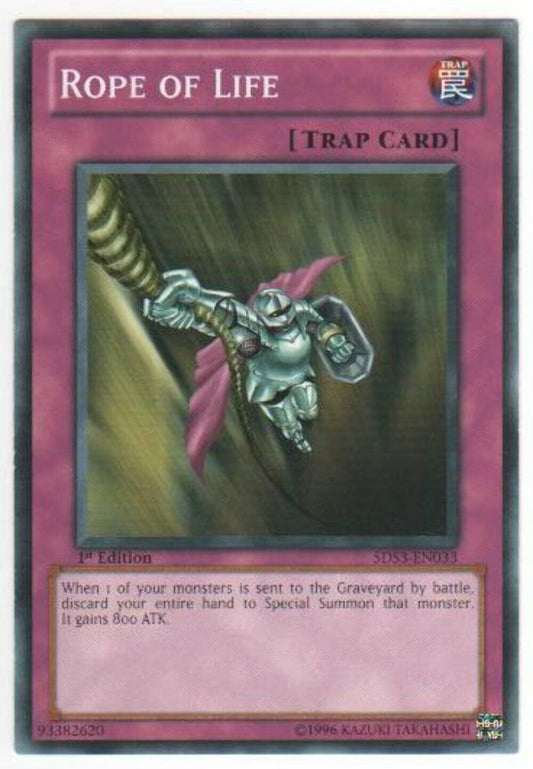 Rope of Life - 5DS3-EN033 - Common - 1st Edition - YuGiOh