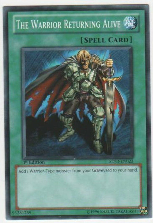 The Warrior Returning Alive - 5DS3-EN023 - Common - 1st Edition - YuGiOh