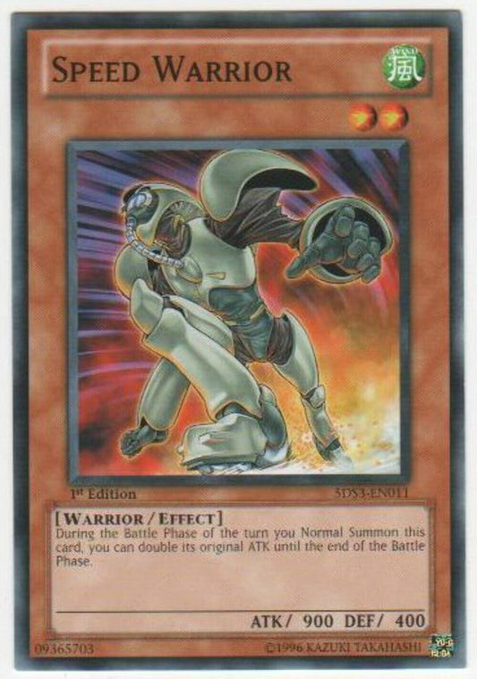 Speed Warrior - 5DS3-EN011 - Common - 1st Edition - YuGiOh