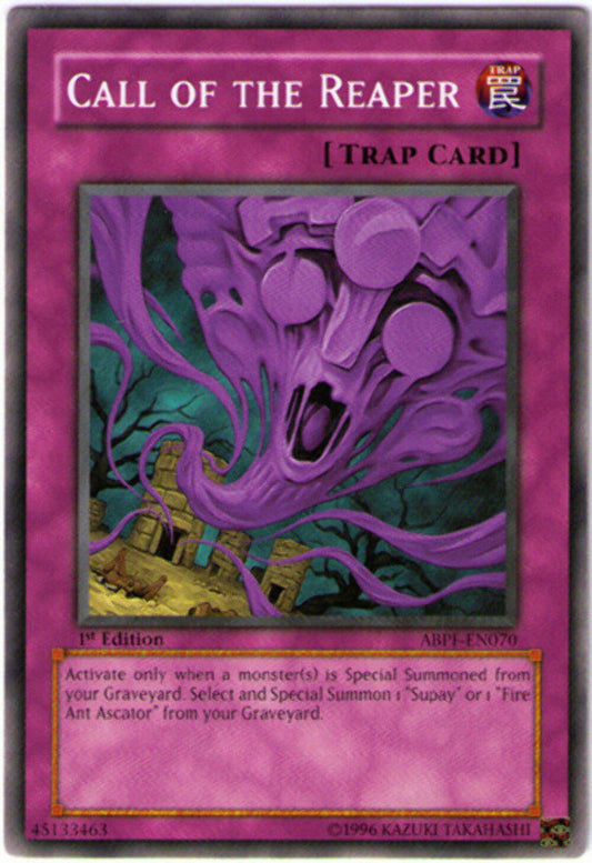 Call of the Reaper - ABPF-EN070 - Common - 1st Edition - YuGiOh