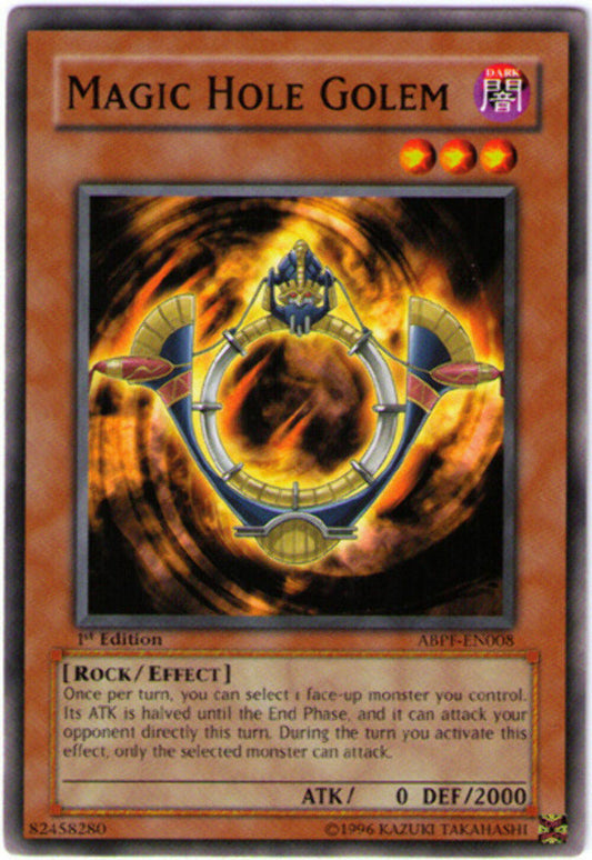 Magic Hole Golem - ABPF-EN008 - Common - Unlimited Edition - YuGiOh