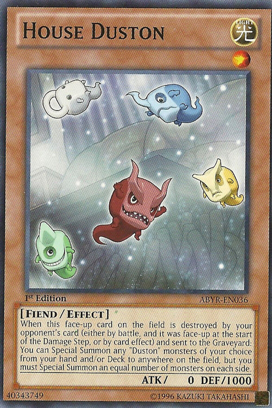 House Duston - ABYR-EN036 - Common - Unlimited Edition - YuGiOh