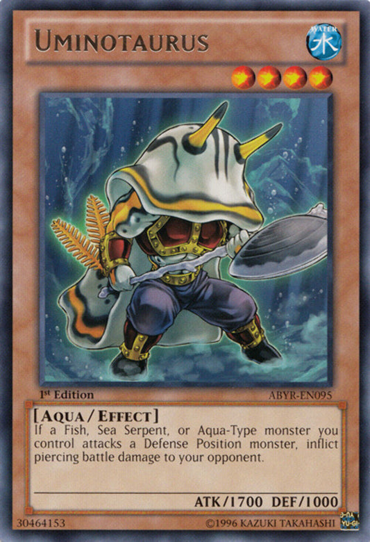 Uminotaurus - ABYR-EN095 - Rare - Unlimited Edition - YuGiOh LP