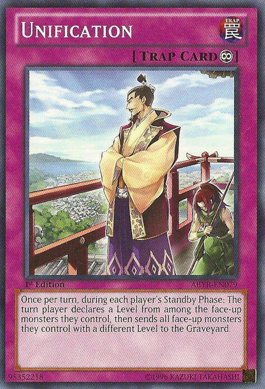Unification - ABYR-EN079 - Common - Unlimited Edition - YuGiOh