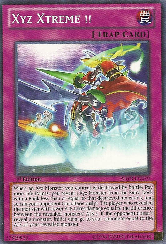 Xyz Xtreme! - ABYR-EN070 - Common - Unlimited Edition - YuGiOh
