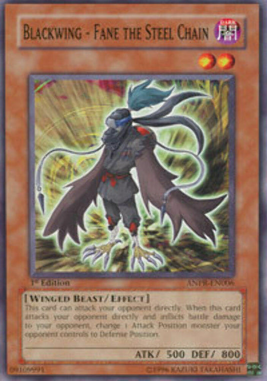 Blackwing - Fane the Steel Chain - ANPR-EN006 - Common - 1st Edition - YuGiOh