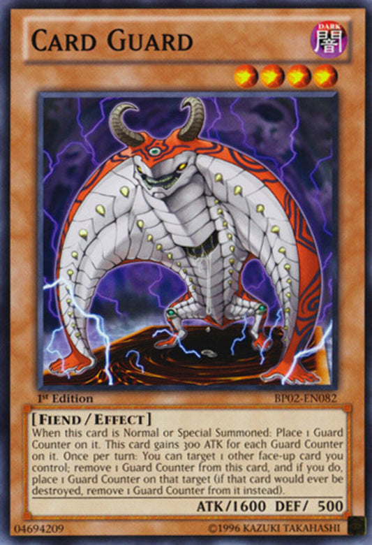Card Guard - BP02-EN082 - Common - 1st Edtion YuGiOh