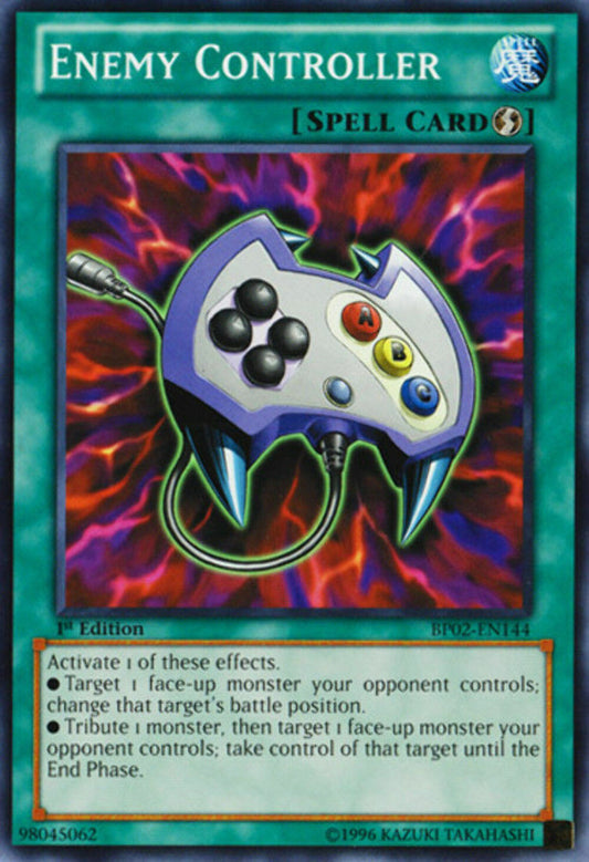 Enemy Controller - BP02-EN144 - Common - 1st Edtion YuGiOh