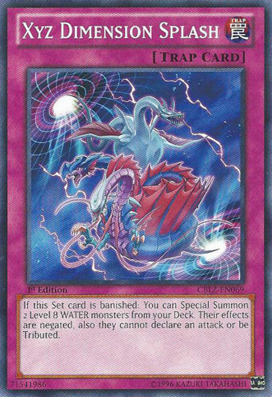 Xyz Dimension Splash - CBLZ-EN069 - Common - Unlimited Edition - YuGiOh