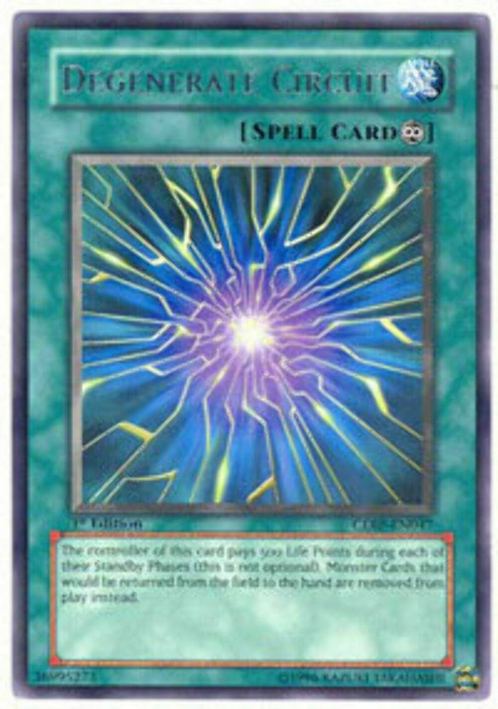Degenerate Circuit - CDIP-EN047 - Rare - 1st Edition - YuGiOh