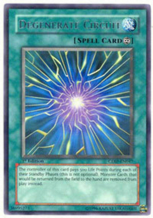 Degenerate Circuit - CDIP-EN047 - Rare - 1st Edition - YuGiOh