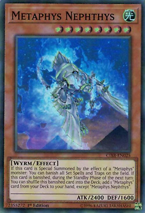 Metaphys Nephthys - CIBR-EN025 - Super Rare - 1st Edition - YuGiOh