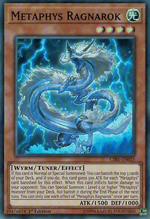 Metaphys Ragnarok - CIBR-EN023 - Super Rare - 1st Edition - YuGiOh