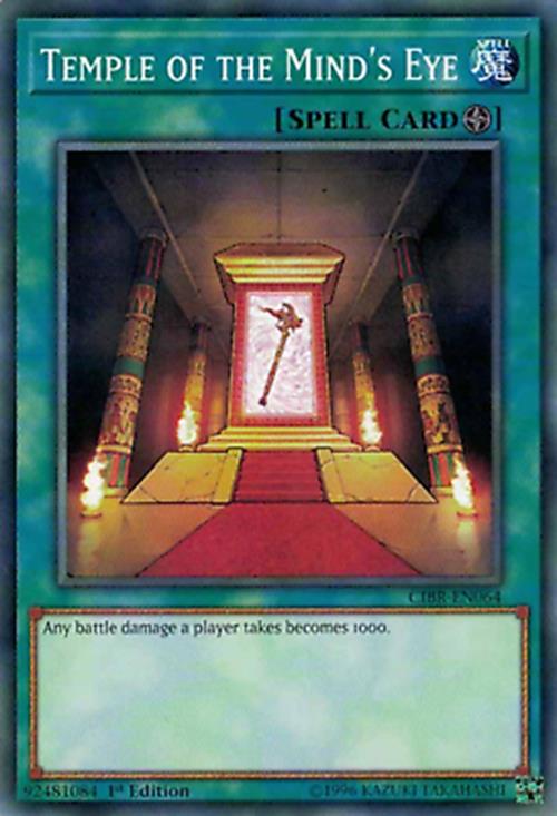 Temple of the Mind's Eye - CIBR-EN064 - Common - 1st Edition - YuGiOh