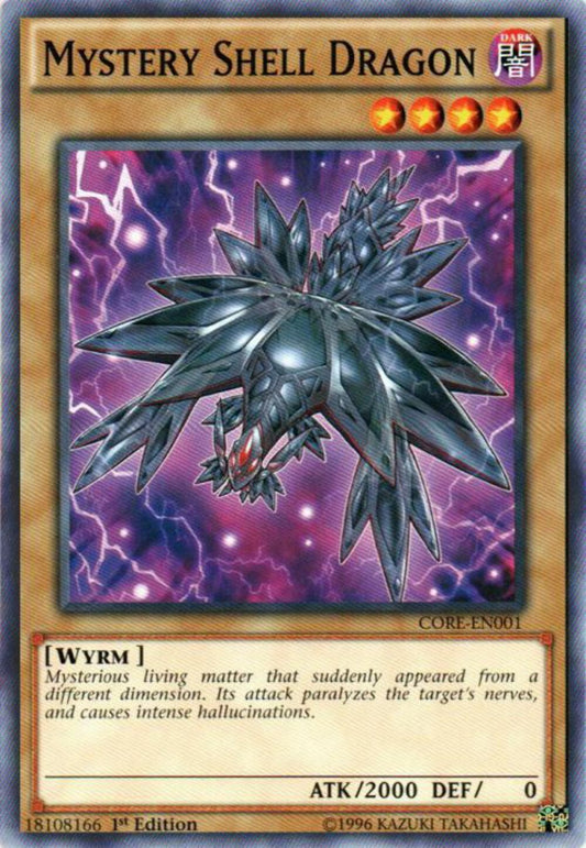 Mystery Shell Dragon - CORE-EN001 - Common - 1st Edition - YuGiOh