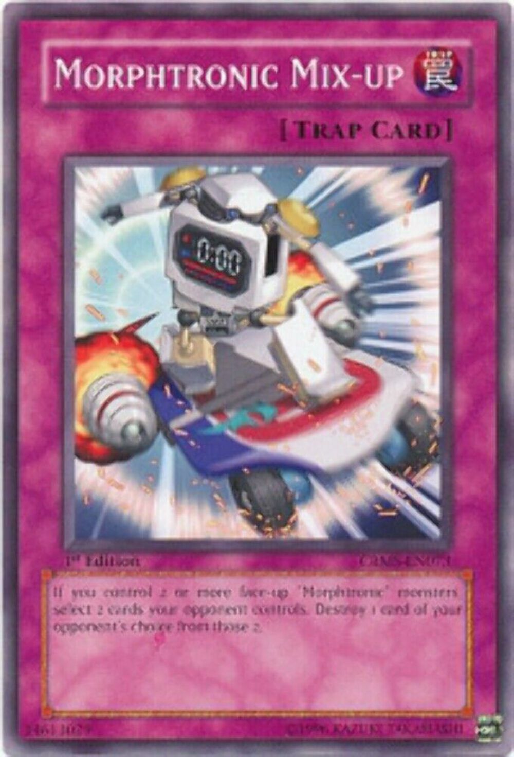 Morphtronic Mix-up - CRMS-EN073 - Common - Unlimited Edition - YuGiOh