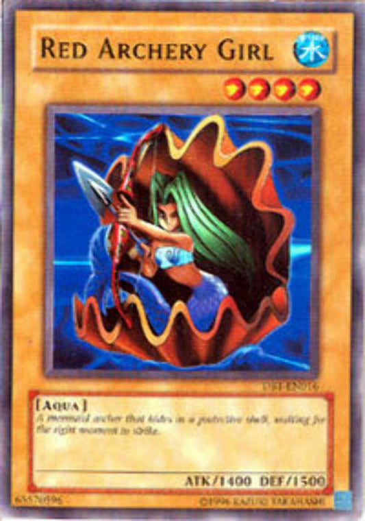 Red Archery Girl - DB1-EN016 - Common - Unlimited Edition - YuGiOh
