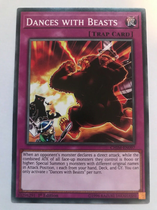 Dances With Beasts - CHIM-EN097 - Common - 1st Edition - YuGiOh