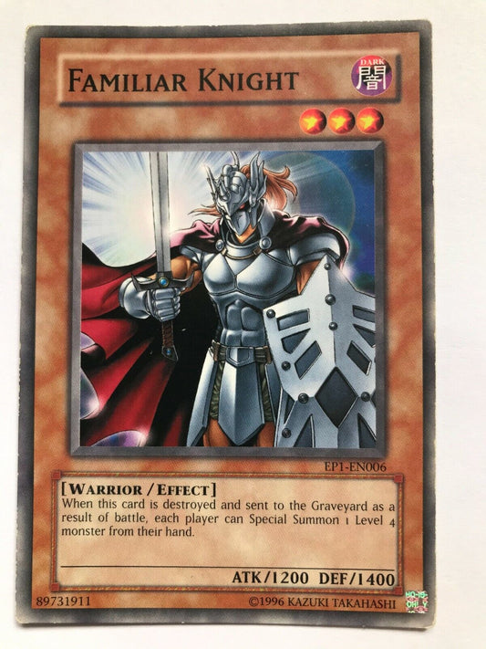 Familiar Knight - EP1-EN006 - Promo Edition - YuGiOh LP