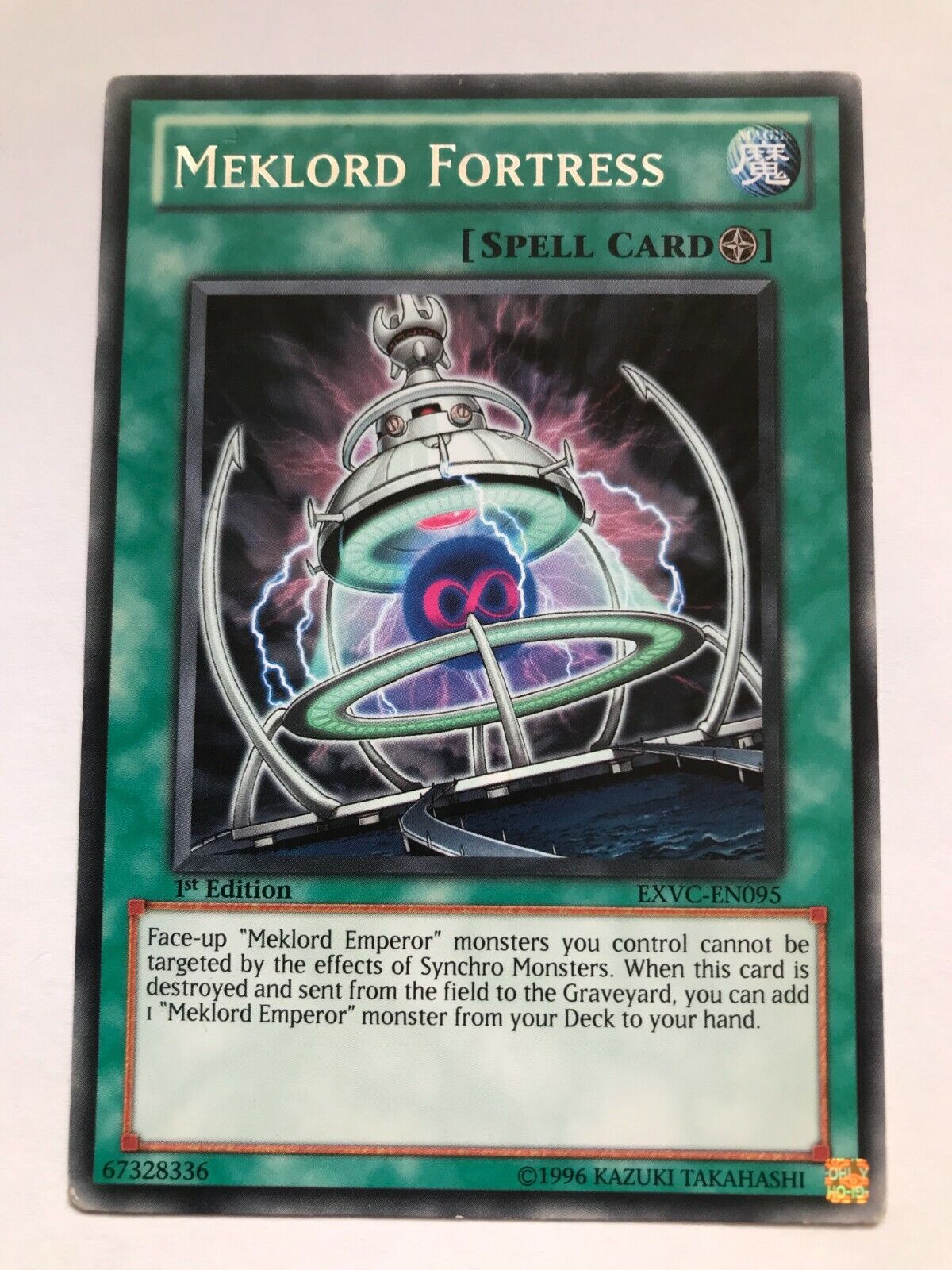 Meklord Fortress - EXVC-EN095 - Rare - 1st Edition - YuGiOh
