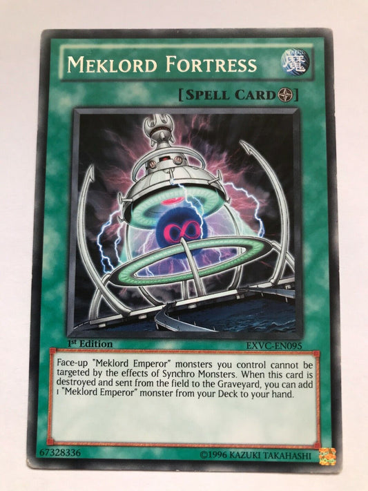 Meklord Fortress - EXVC-EN095 - Rare - 1st Edition - YuGiOh