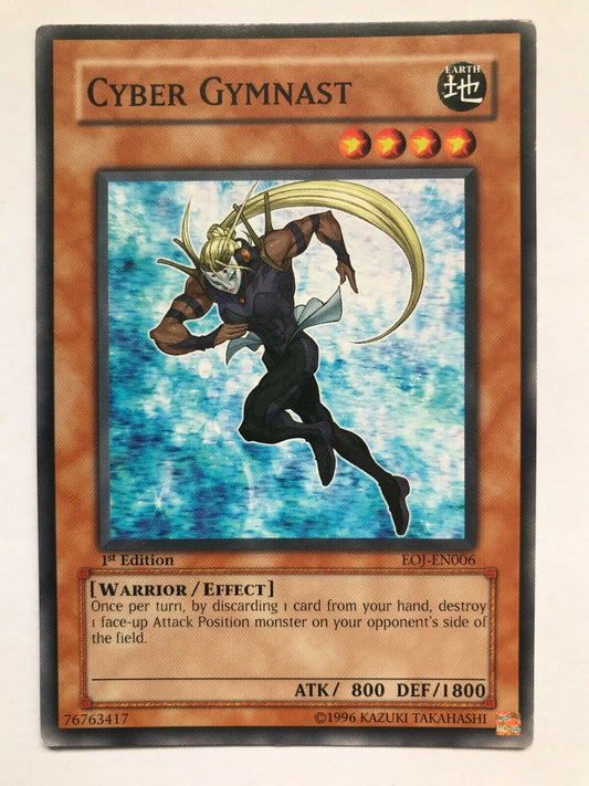 Cyber Gymnast - EOJ-EN006 - Common - 1st Edition - YuGiOh